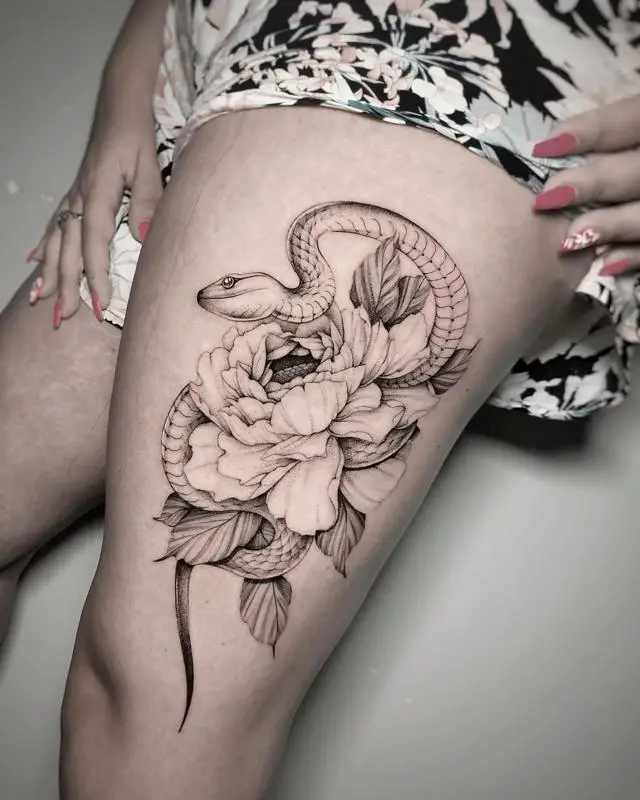 Leg Tattoos For Girls 3