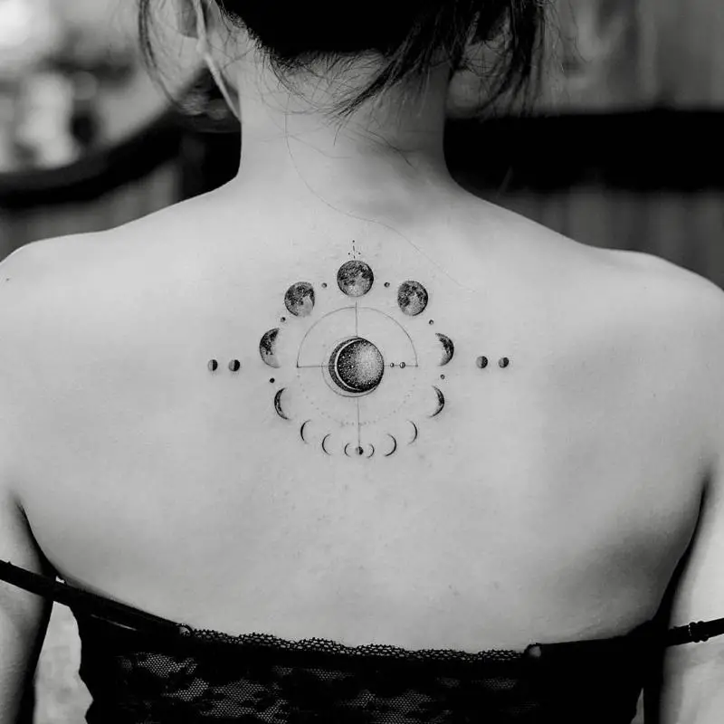 28 Most Beautiful Moon Tattoo Ideas  PROJAQK