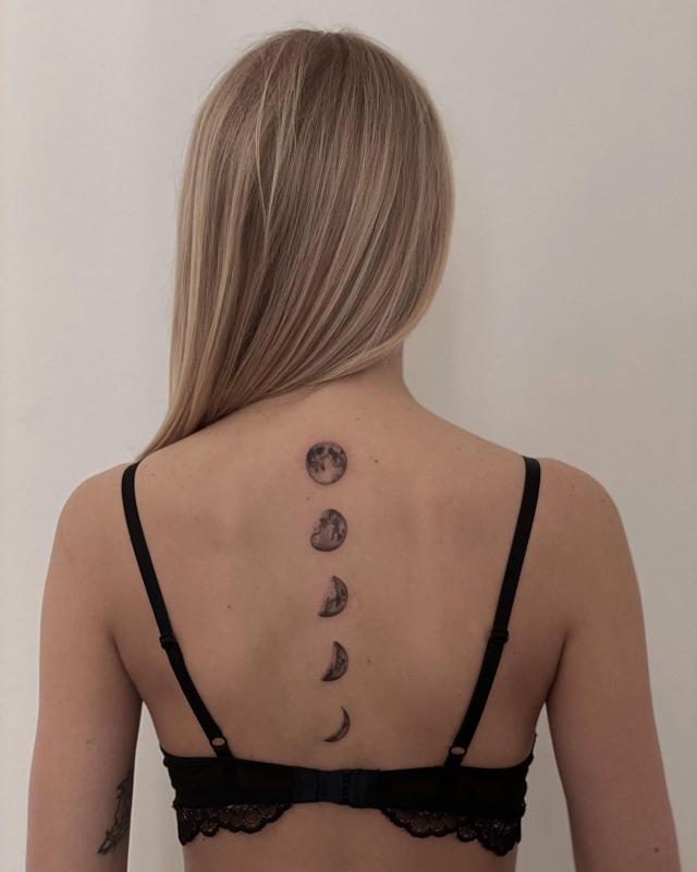 Moon Phase Tattoo 3