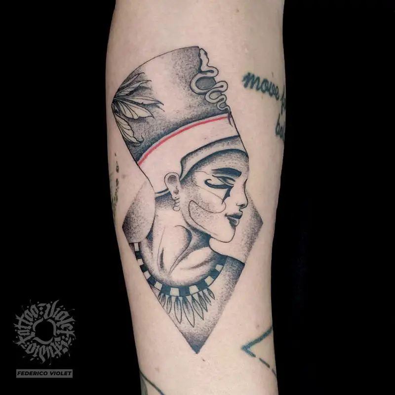 Nefertiti Tattoo 4