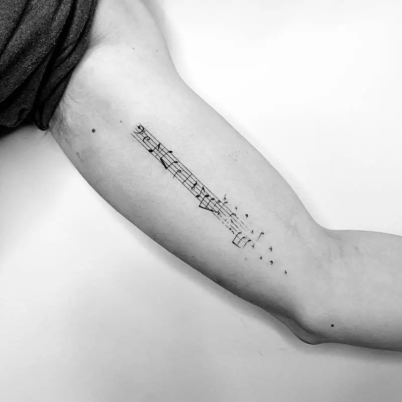 60+ Best Music Tattoos To Show Off Your Love For Good Tunes - Saved Tattoo
