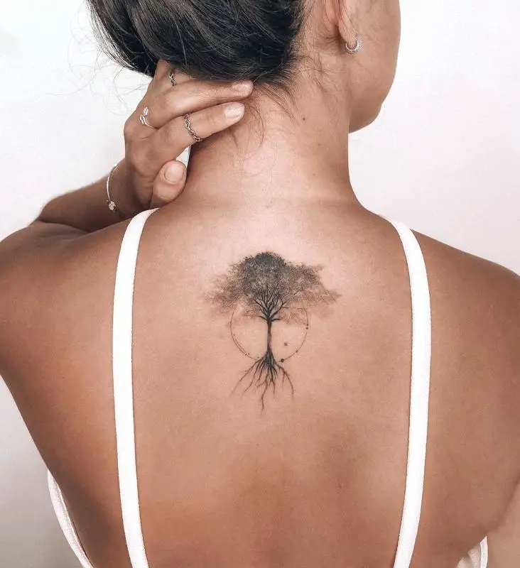 Tree Tattoo For Girls 1