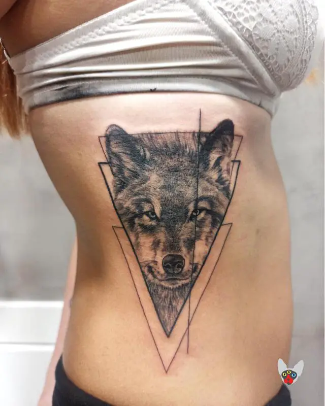 Animal Triangle Tattoo 2
