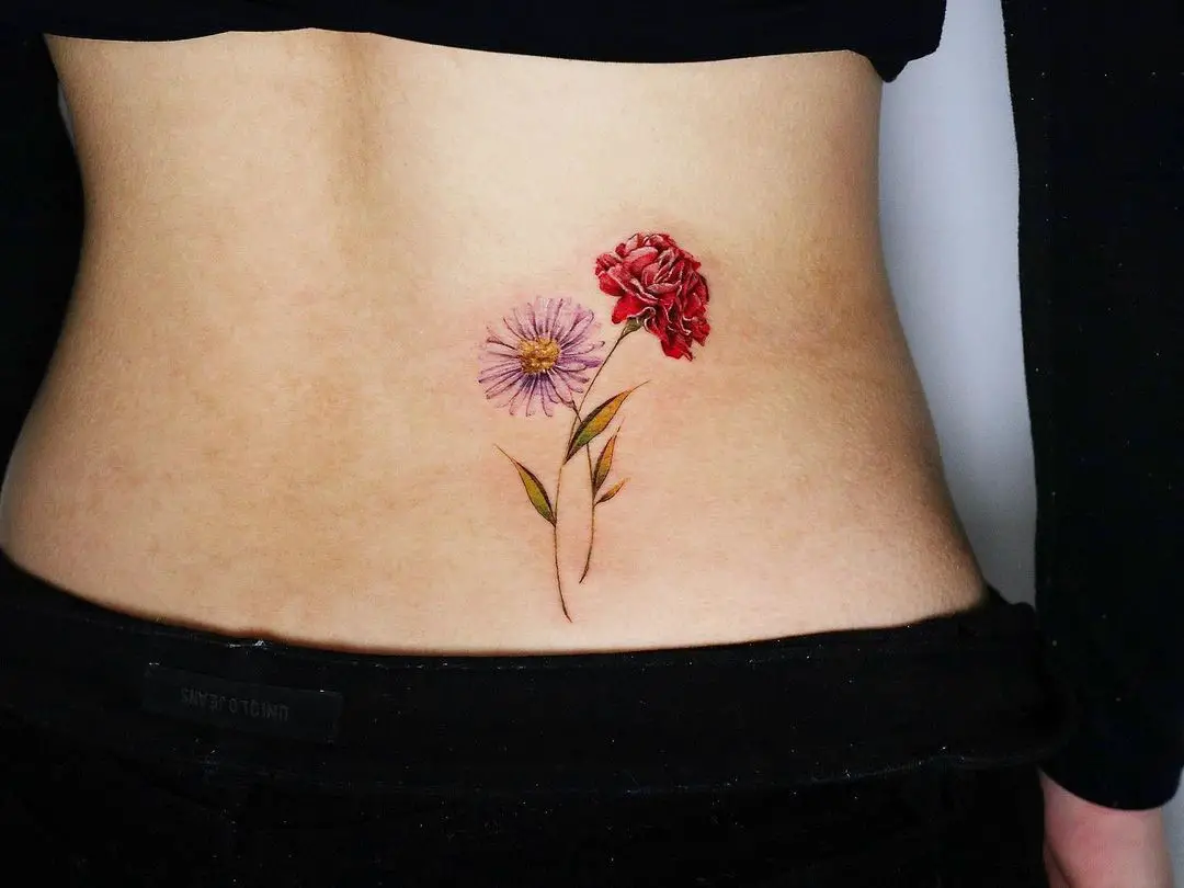 Top 53 Best Aster Flower Tattoo Ideas  2021 Inspiration Guide
