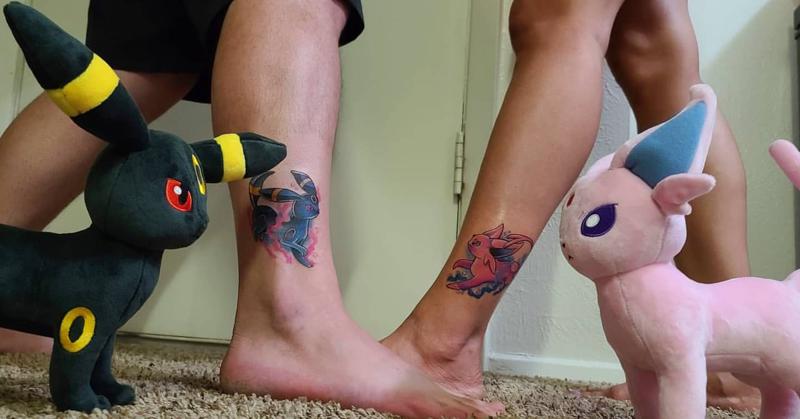 Best Friend Tattoo For Legs 1