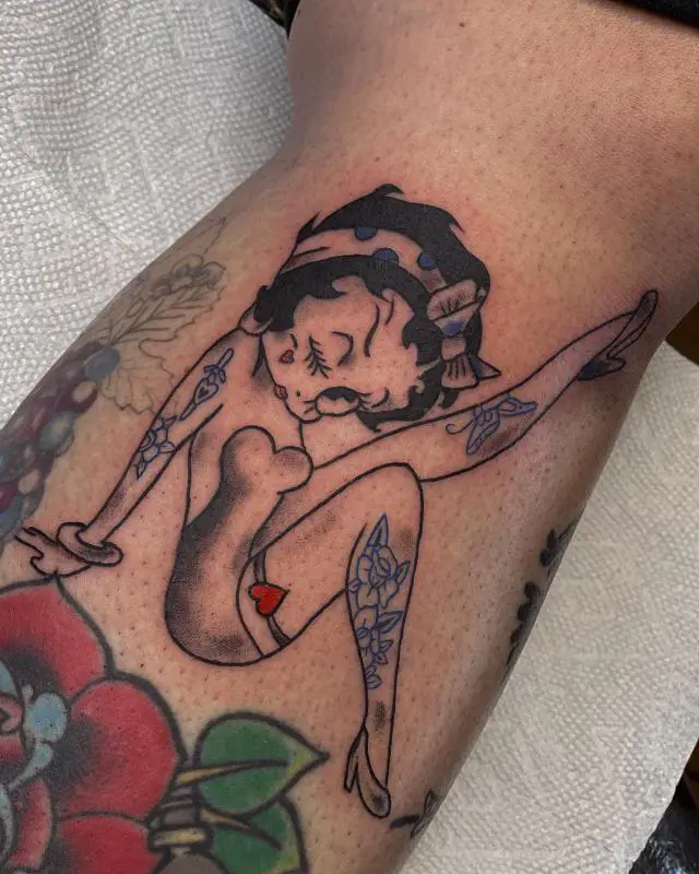 Betty Boop Pinup Style Tattoo