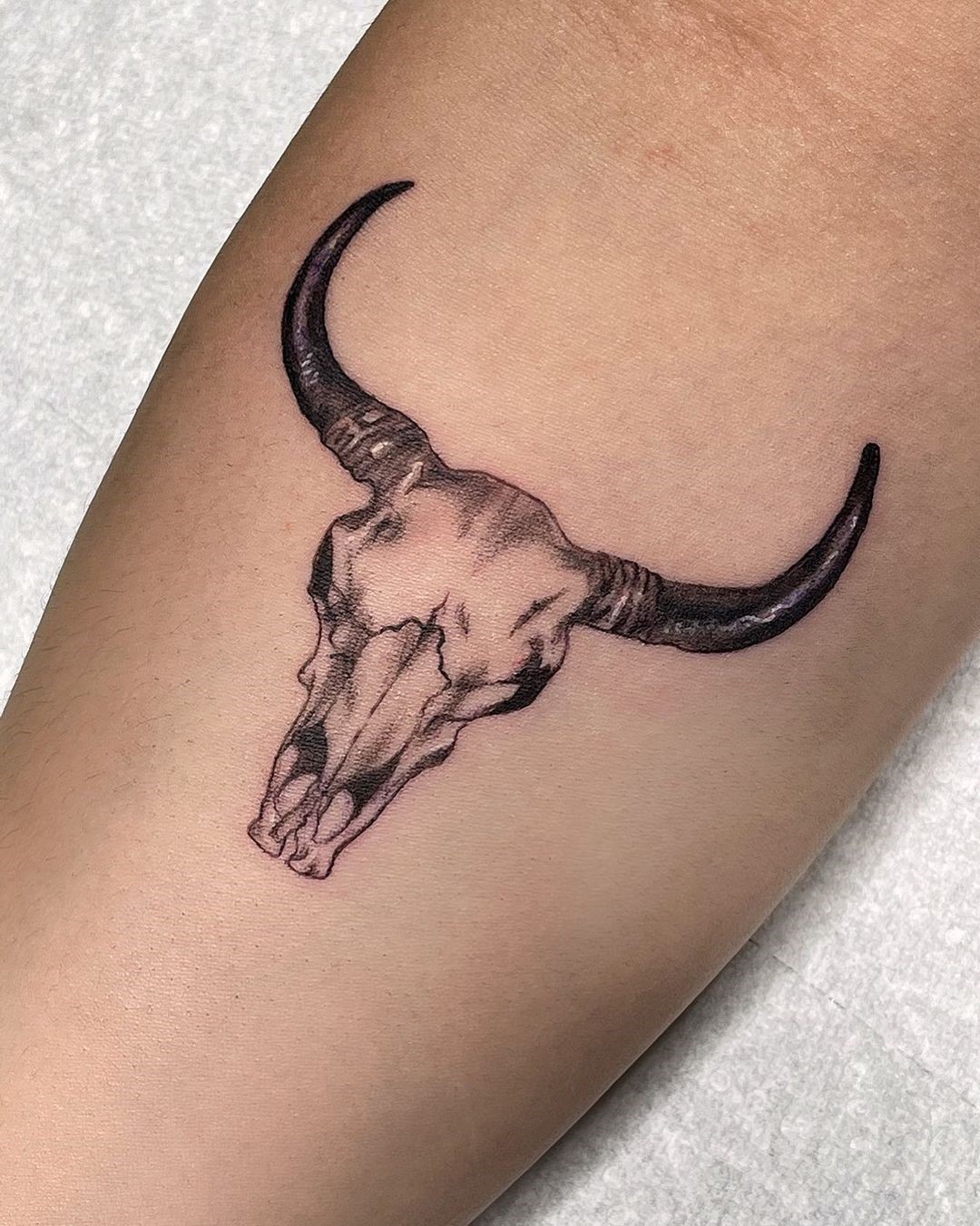 Brahma Bull Tattoo Design
