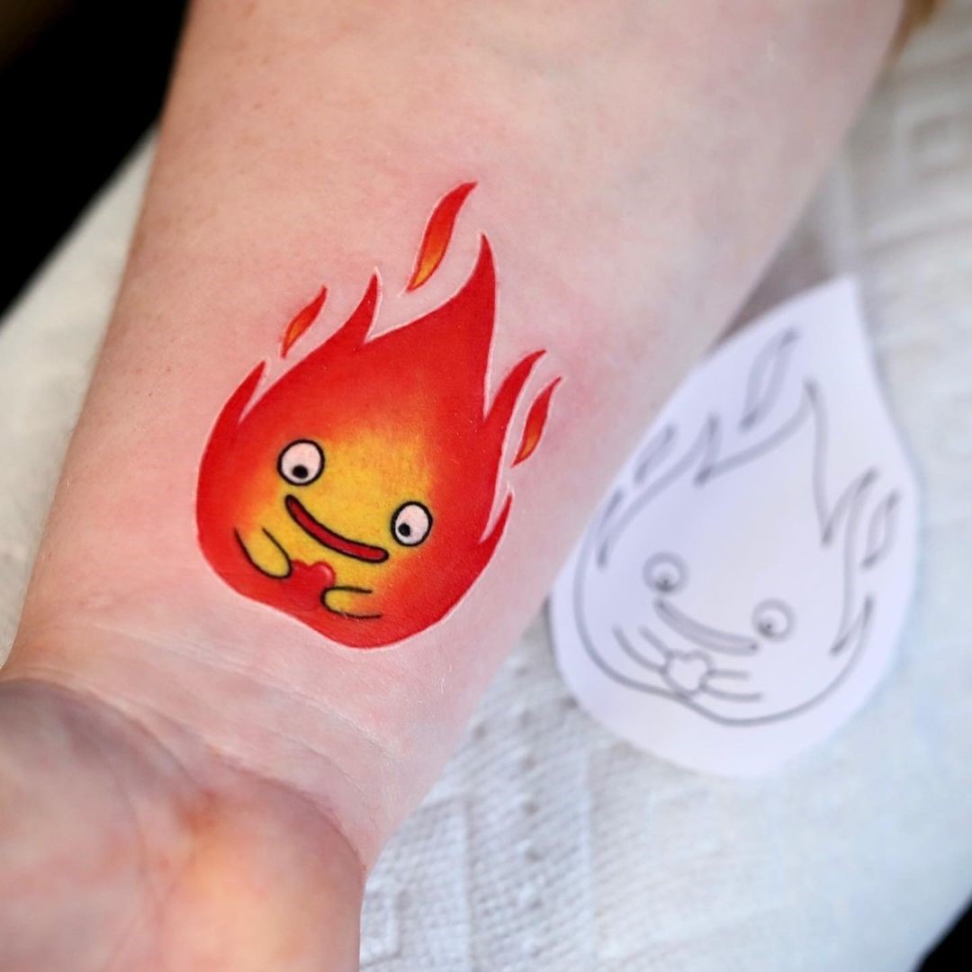 Top 148+ small fire tattoo designs