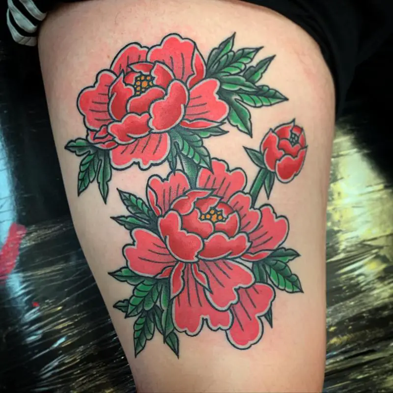 Pin by Summer Schwenn on Inked  Traditional tattoo inspiration Traditional  tattoo flowers Body art tattoos