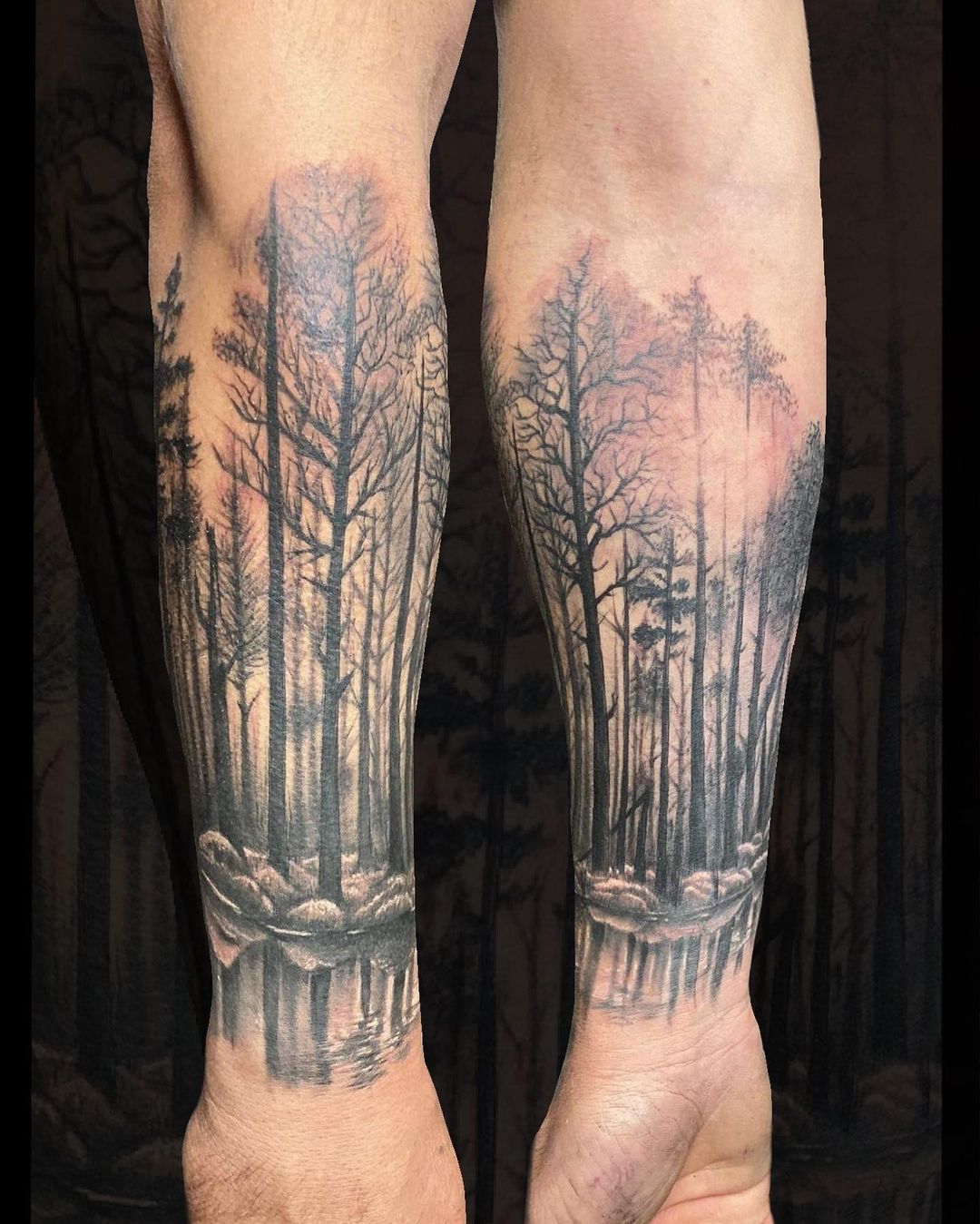 40 Creative Forest Tattoo Designs and Ideas | TattooAdore | Forest tattoos, Scenery  tattoo, Tattoo designs