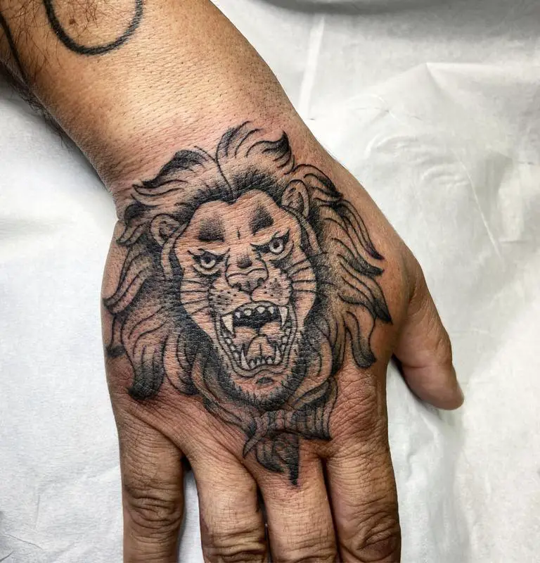 Share more than 140 easy lion tattoo designs