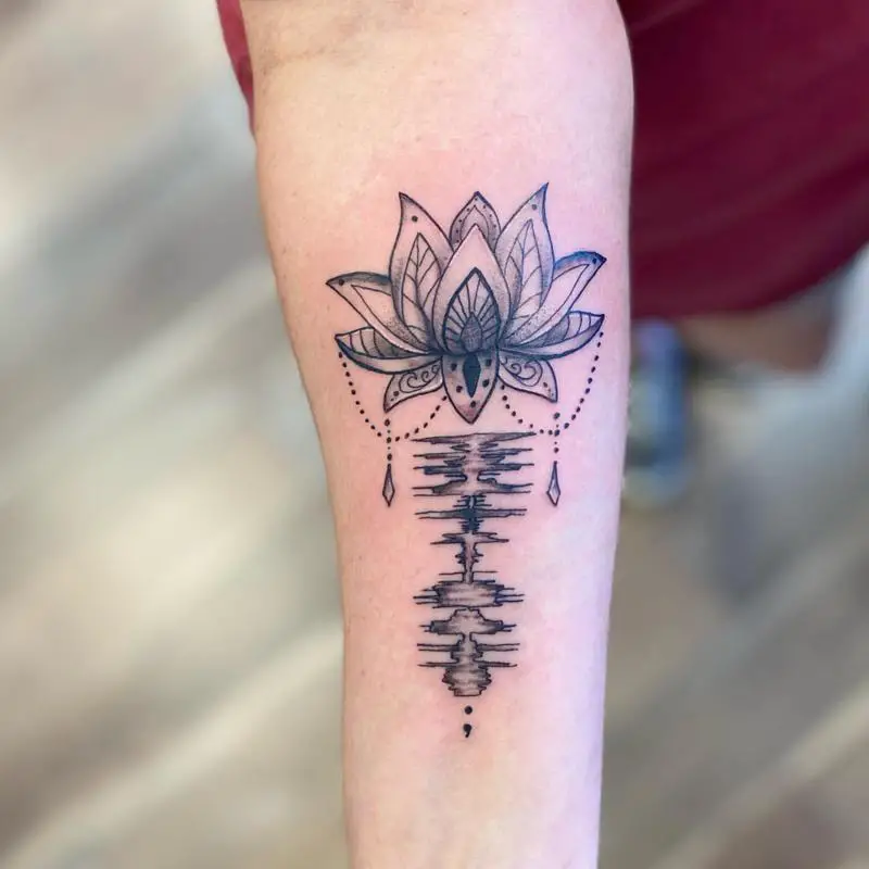 Lotus Spiritual Tattoos 3