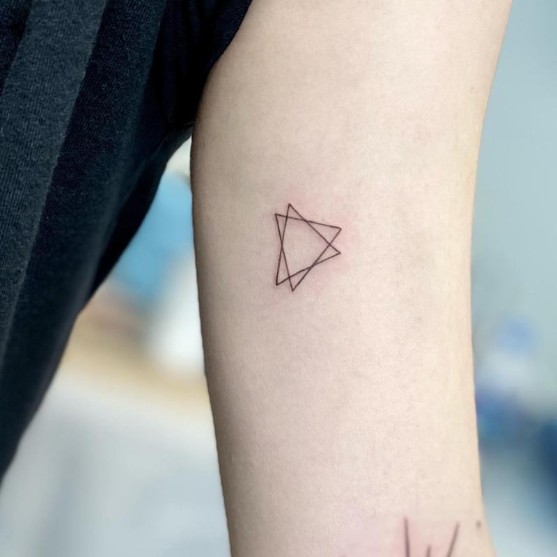 Learn 94+ about three triangle tattoo best .vn
