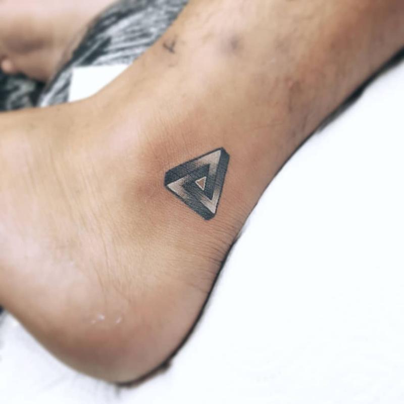 Penrose Triangle Tattoo 3