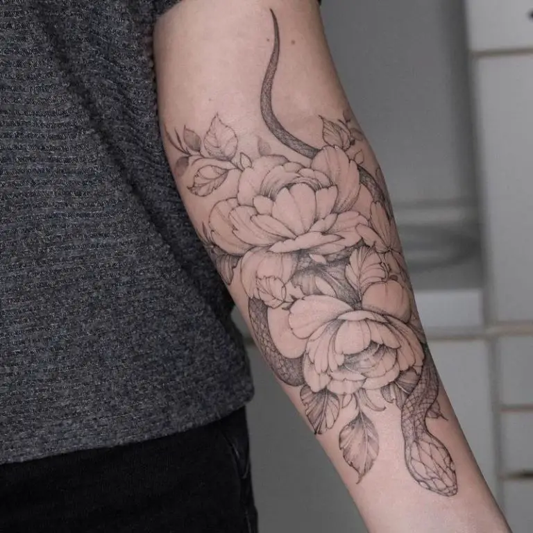 50+ Best Peony Tattoo Design Ideas (And The Meanings Behind Them ...