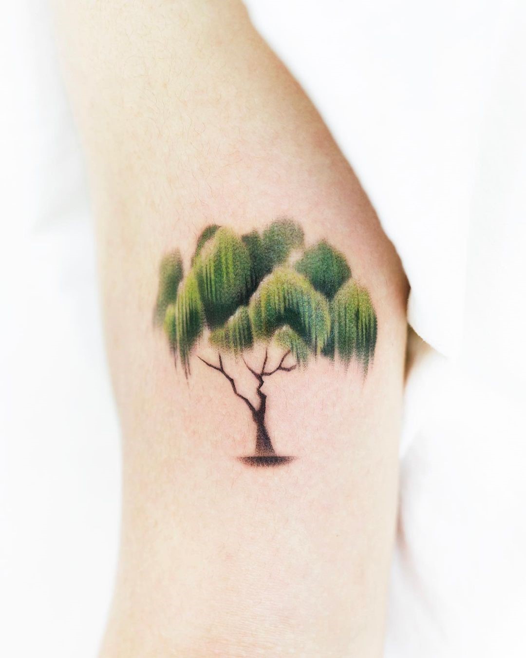 Buy Mountain Forest Temporary Tattoo  Mountain Trees Tattoo  Online in  India  Etsy