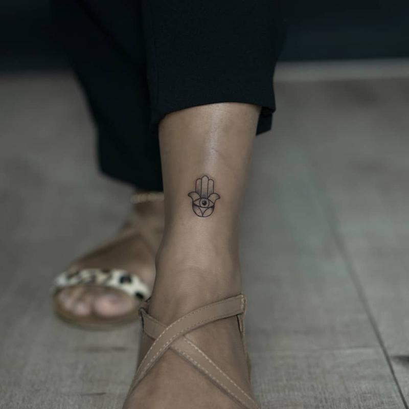 The Hamsa Hand Tattoo 1