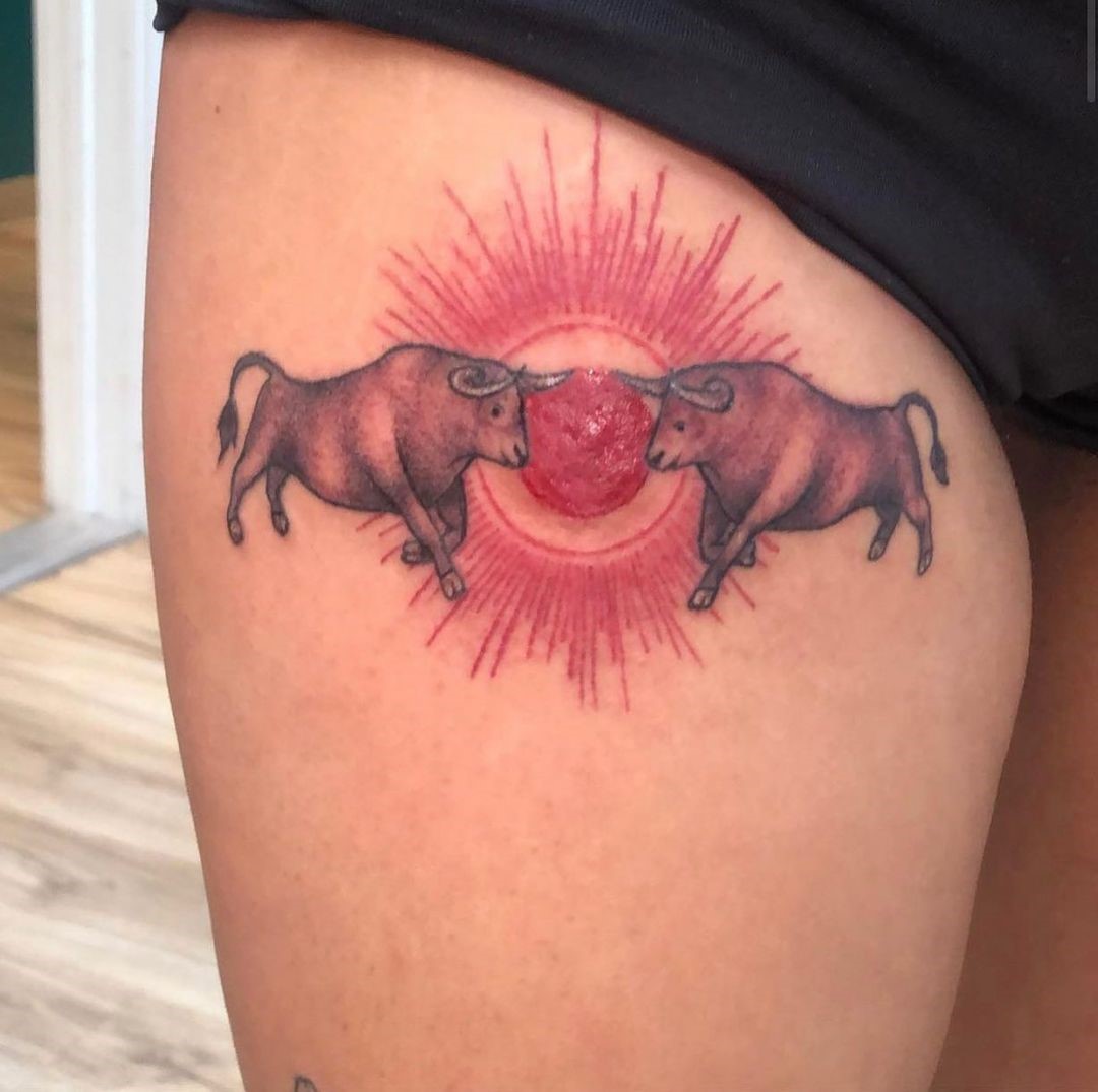 Top 32 Aggressive Bull Tattoo Design Ideas (2023 Updated) - Saved Tattoo