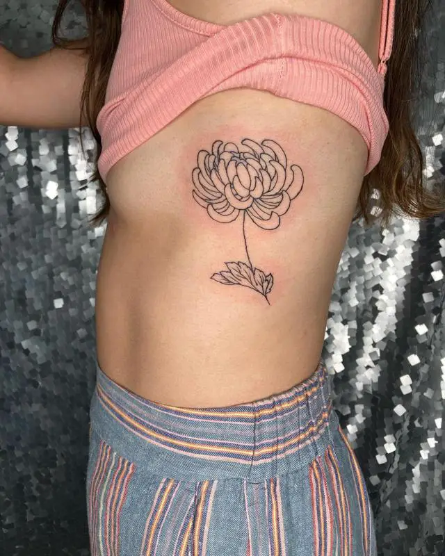 Where Should I Get My Chrysanthemum Tattoo 3