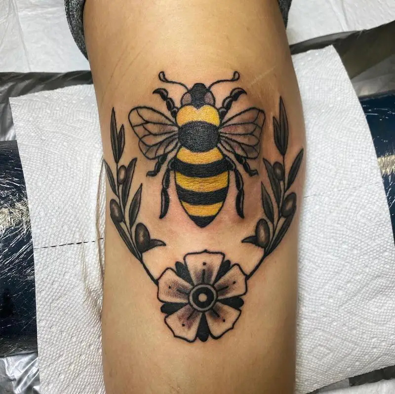 Bees Knees Tattoo 2