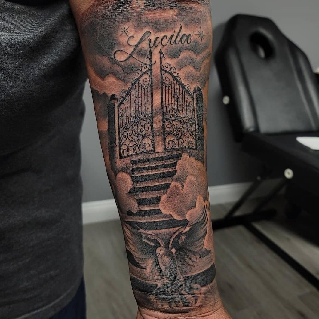 Details more than 62 tattoo stairway to heaven - in.eteachers