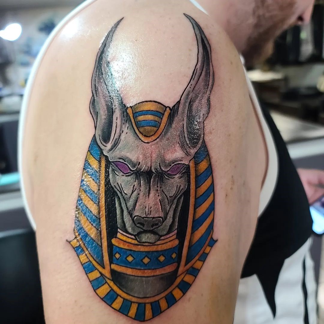 40+ Gorgeous Anubis Tattoo Design Ideas 2023 (Meaning And Symbolize) - Saved Tattoo
