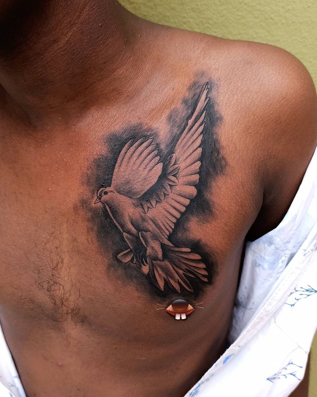 Aggregate 69+ dove chest tattoo latest - thtantai2