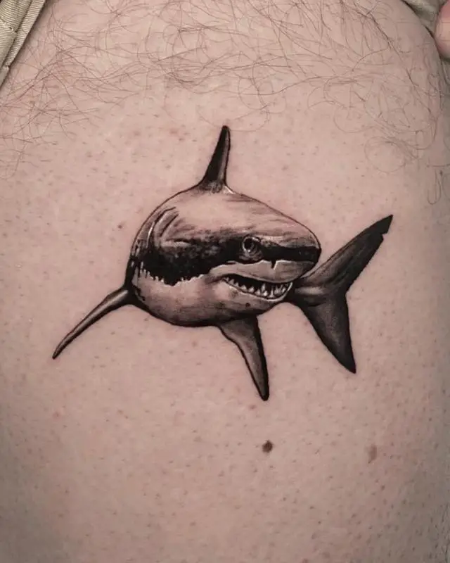 Spinner shark done by Bri. - Anchor Tattoo & Piercing | Facebook