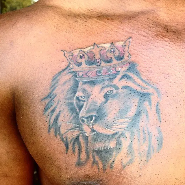 40 Powerful Lion With Crown Tattoo 2023 (Meanings And Design Ideas) - Saved  Tattoo