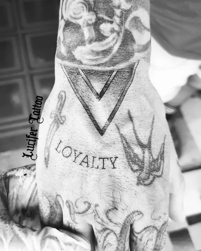 Loyalty Hand Tattoo 2