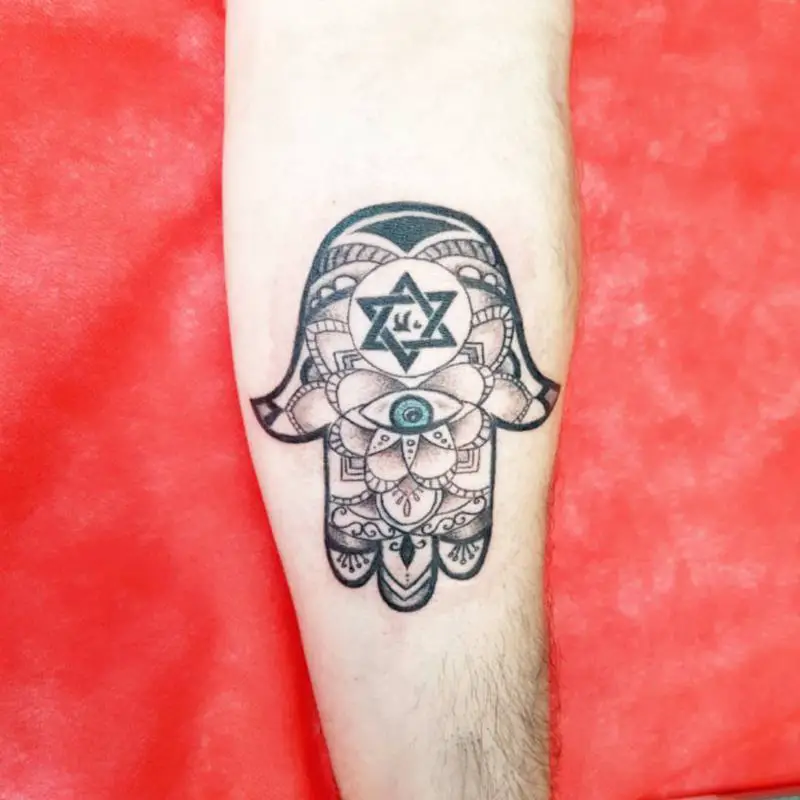 Top 20 Hamsa Tattoo Designs with Meaning