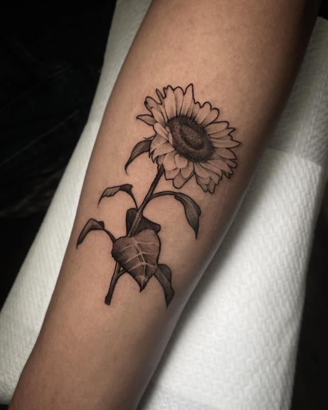 Sunflower Tattoo 2