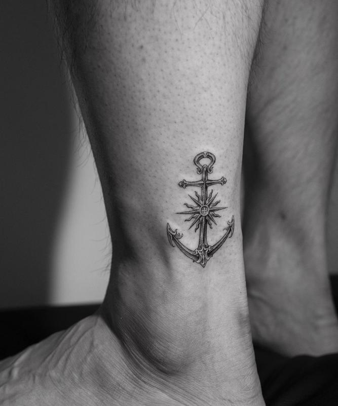 The Anchor Tattoo Design 2