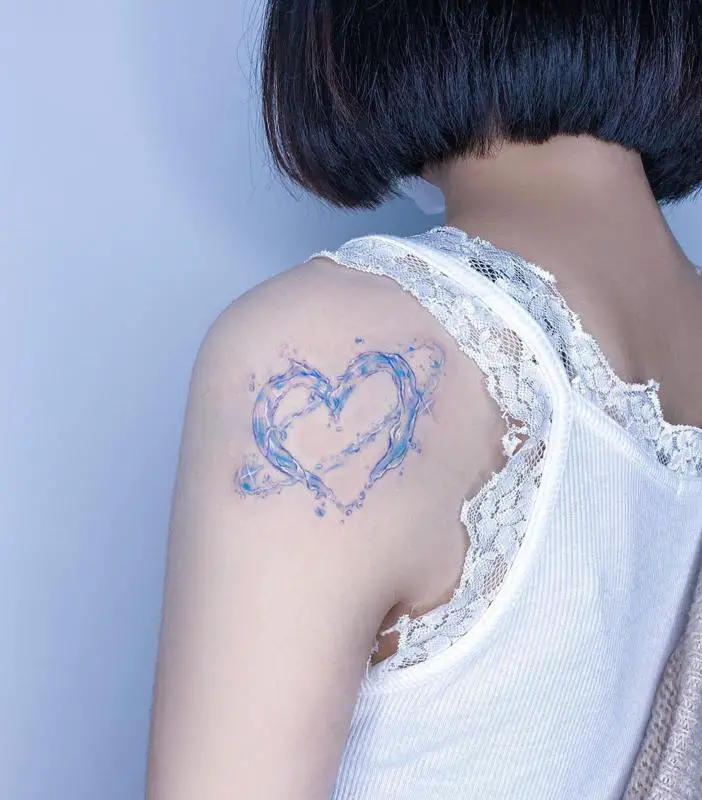 The Heart Tattoo Design 2