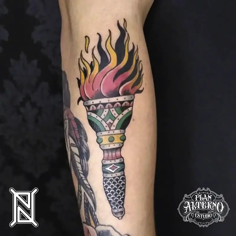 50 Twin Flame Tattoo Design Ideas - TattooTab