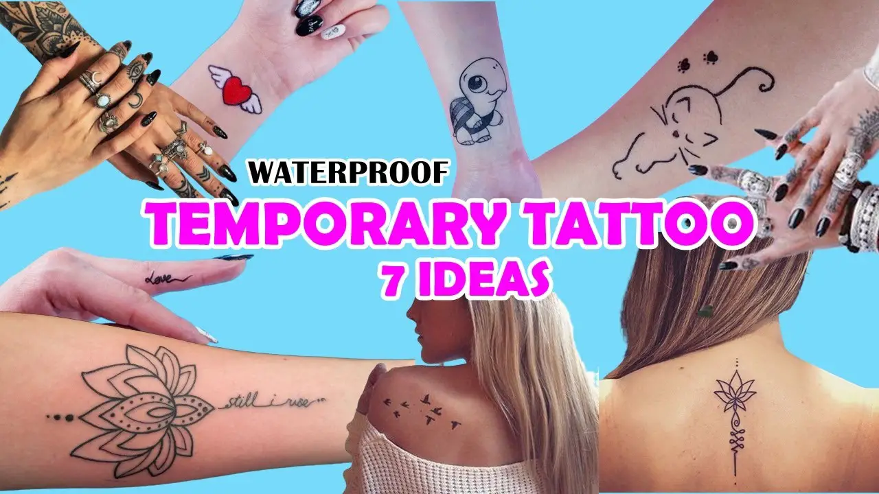 How To Make Your Own Temporary Tattoo (Top 3 Methods That Always Work) -  Saved Tattoo