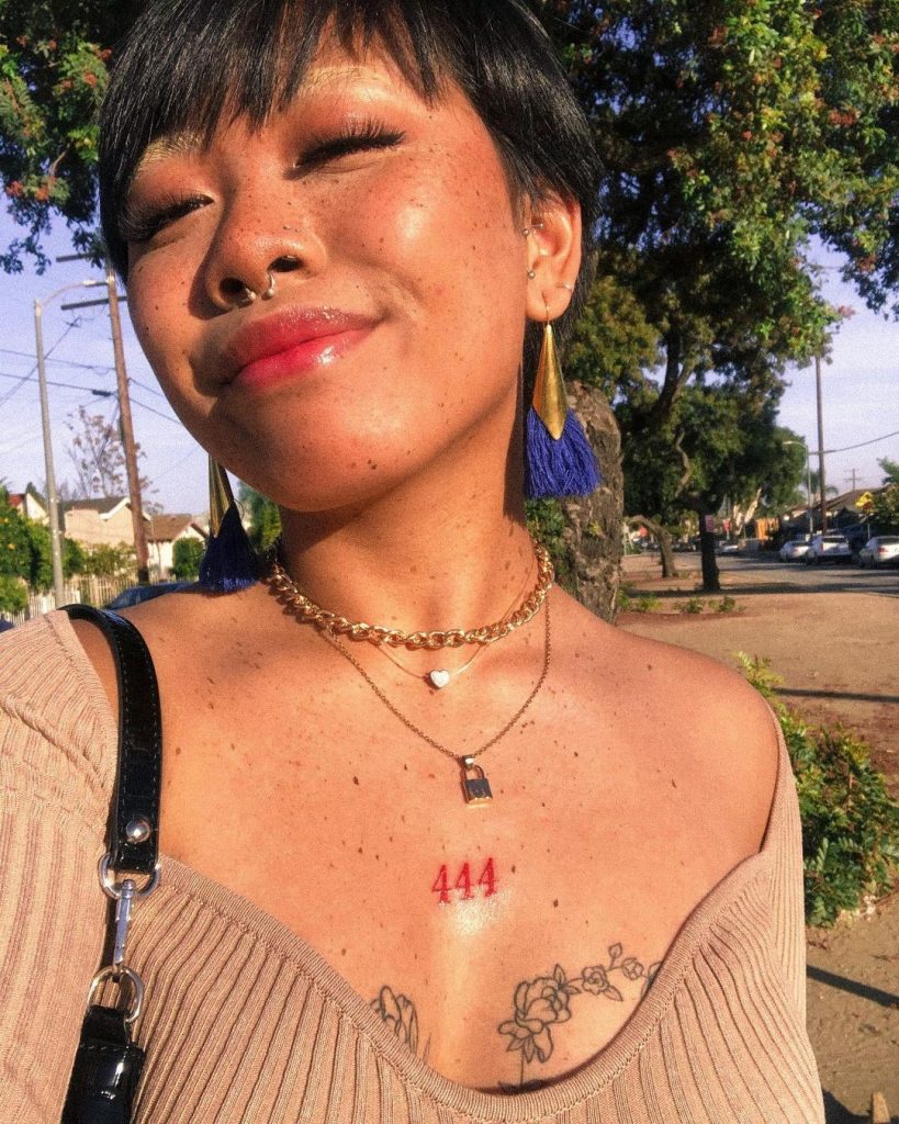 Best 444 Tattoo Ideas With Spiritual Meanings (2023 Version) - Saved Tattoo