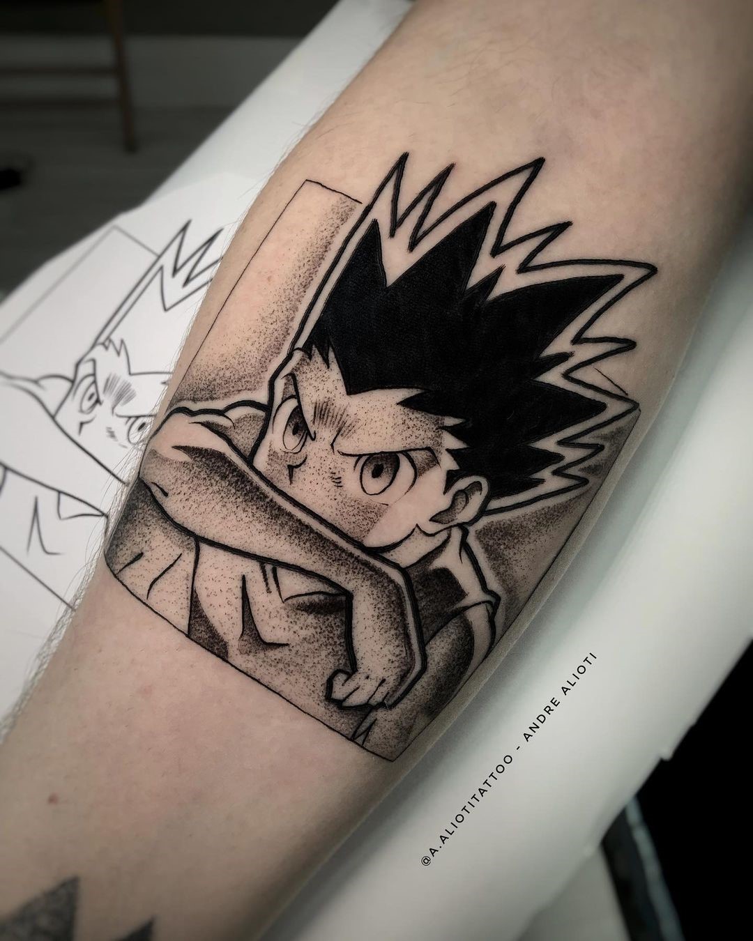 Anime Phantom Troupe Tattoo