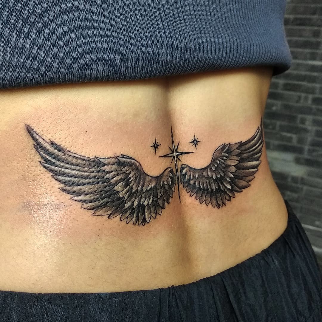 Back Tattoo Wings