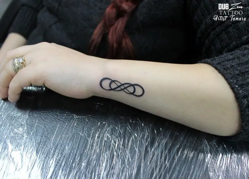 Infinity Symbol Temporary Tattoo (Set of 3) – Small Tattoos
