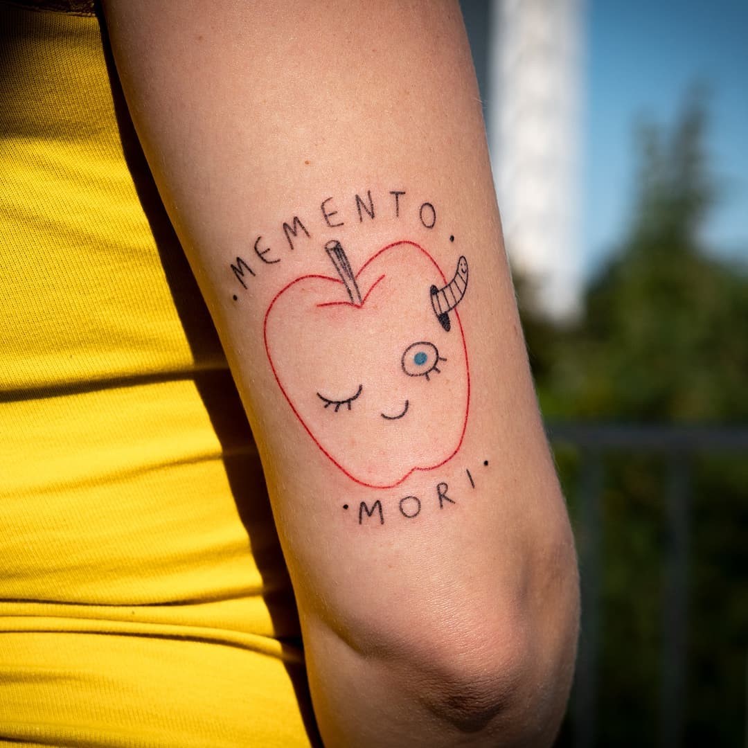 Funny & Funky Memento Mori Tattoo