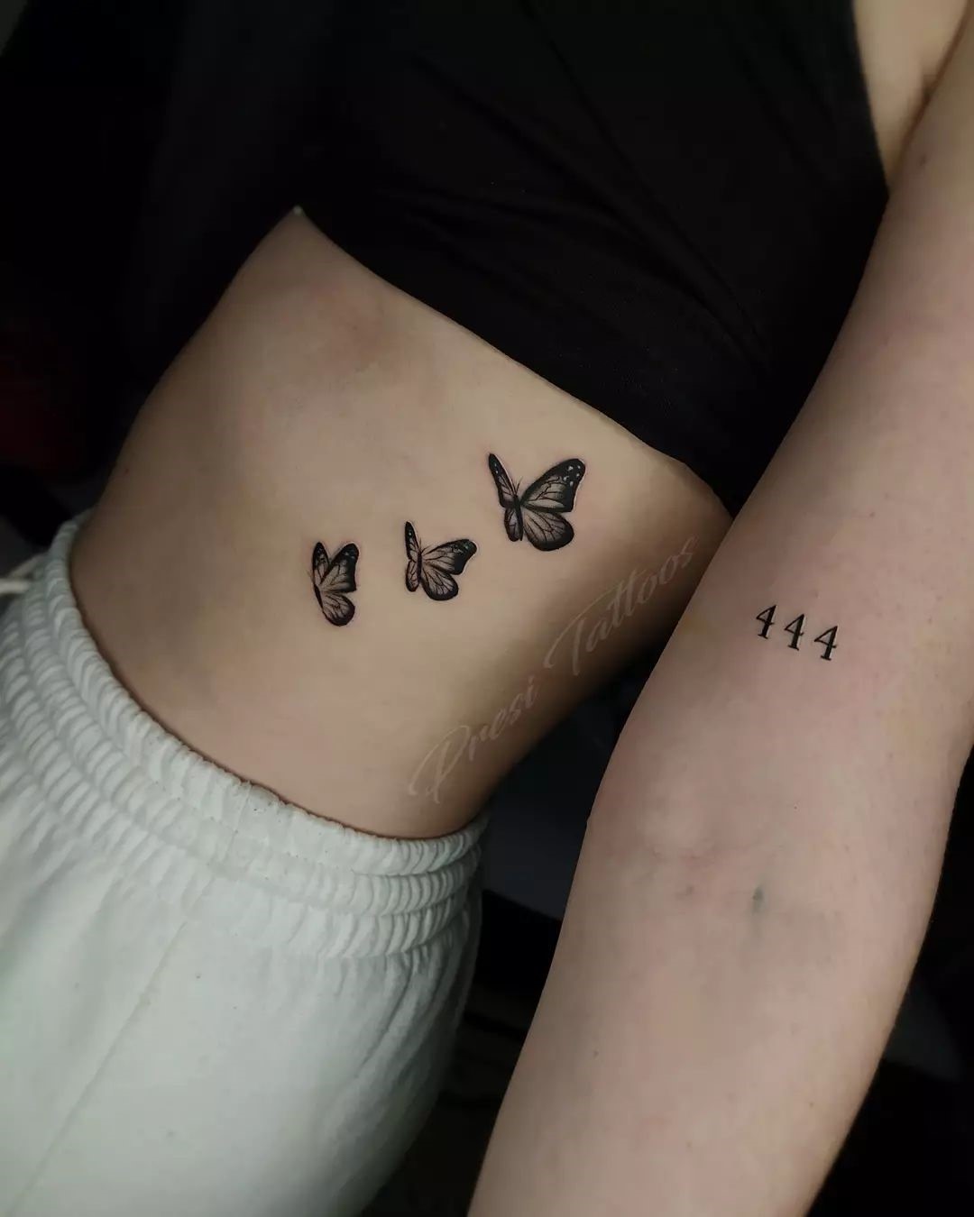 Minimal 444 Tattoos 2