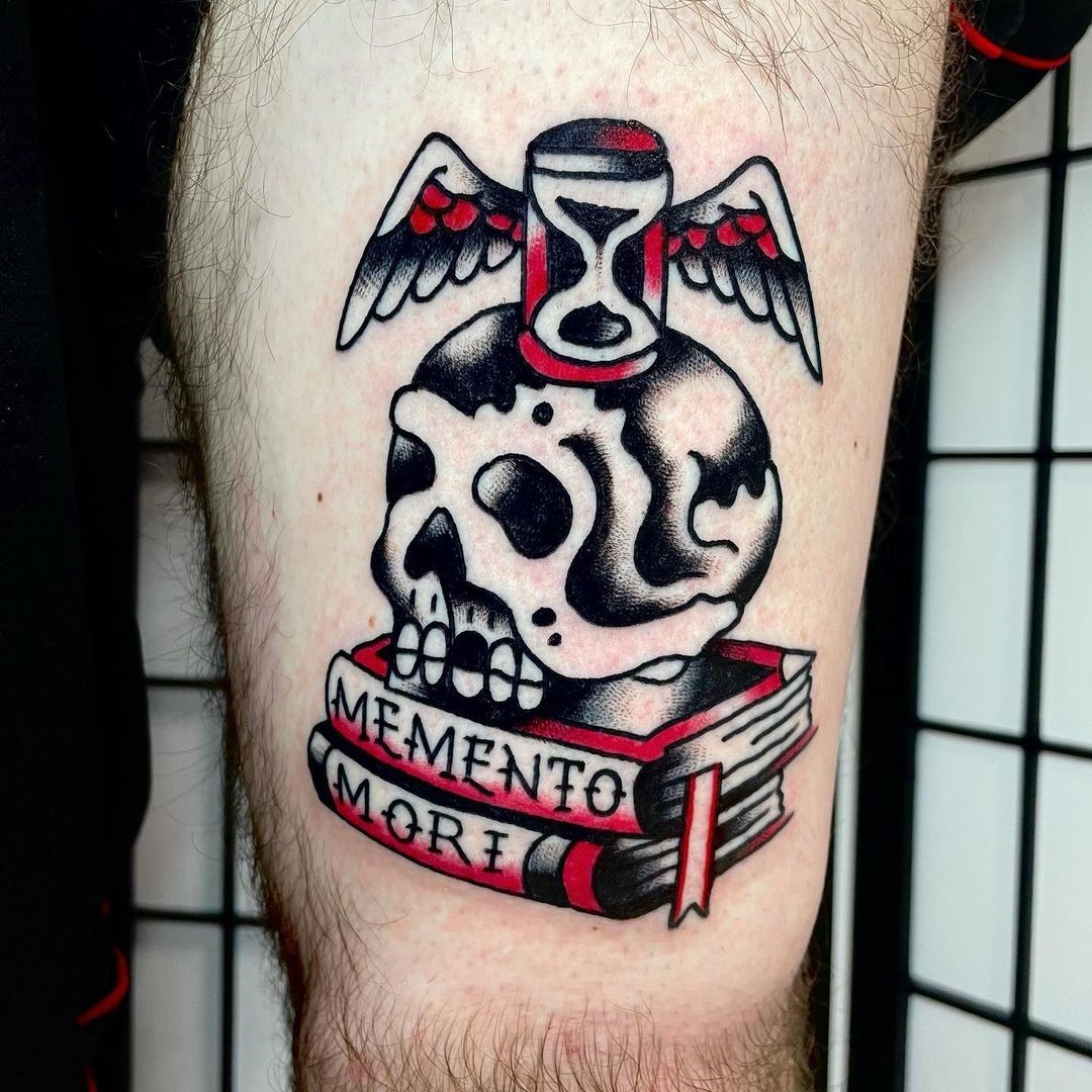 Scary Skull Tattoo