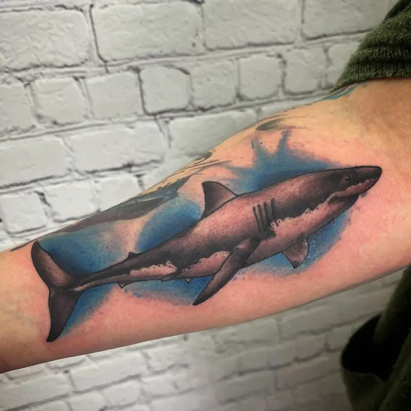 Shark Ocean Tattoo 5