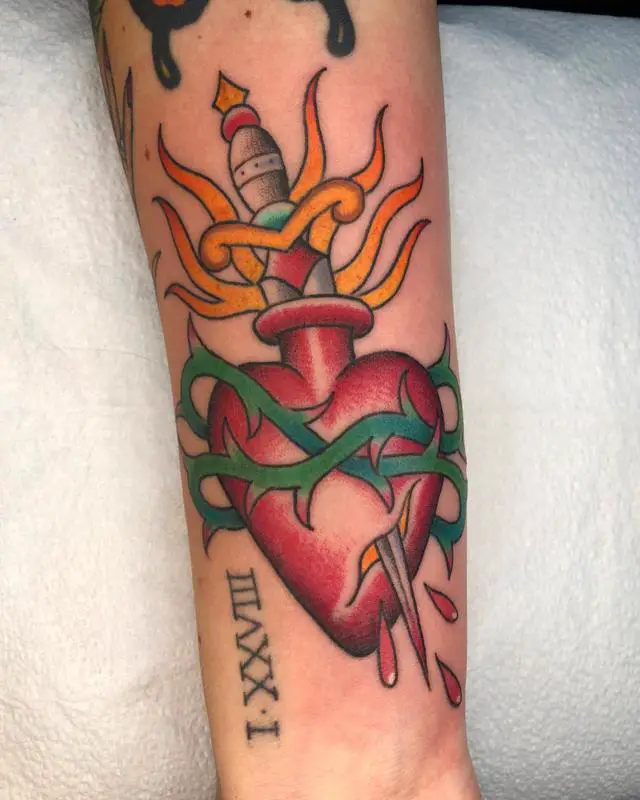 Sacred Heart Tattoo Meaning