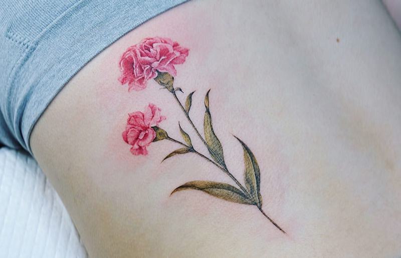 27 Gorgeous Birth Flower Tattoos that Youll Actually Wish Always