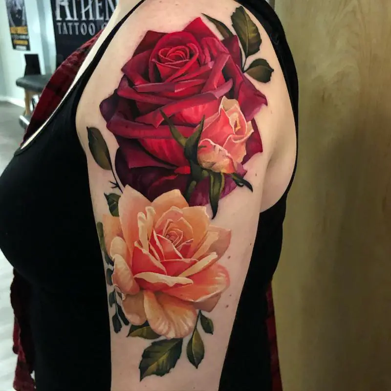 100+ Pretty Birth Flower Tattoos And Their Symbolic Meaning - Saved Tattoo