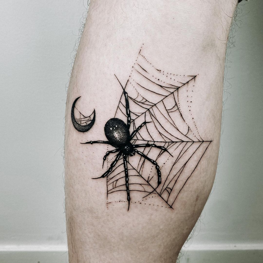 Spider Web Tattoo Meaning Explained (Avoid Getting The Tattoo In The Elbow  Area) - Saved Tattoo