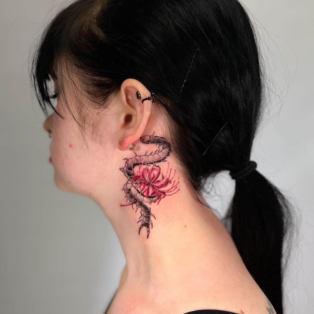Behind The Ear Tattoo hurt