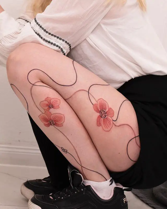 The Cutest Flower Tattoo Designs 5